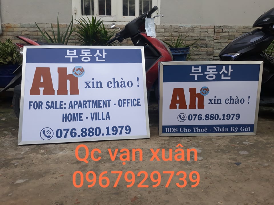 LÀM BẢNG HIỆU BẠT 